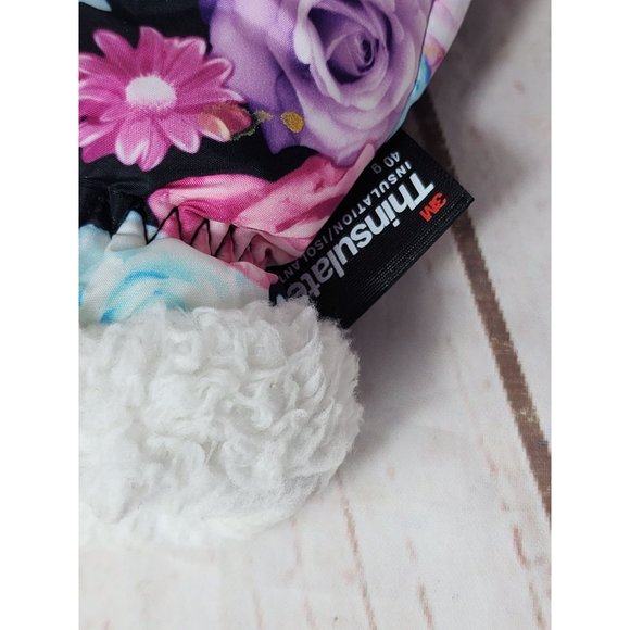 2015 Authentic American Heritage Small(4-6) 3M Thinsulate Insulation Floral Glov - Picture 14 of 14